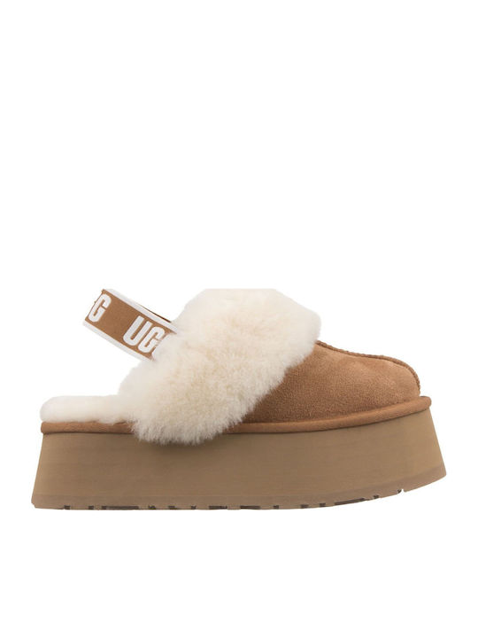 Ugg Australia Funkette Closed Women's Slippers Brown