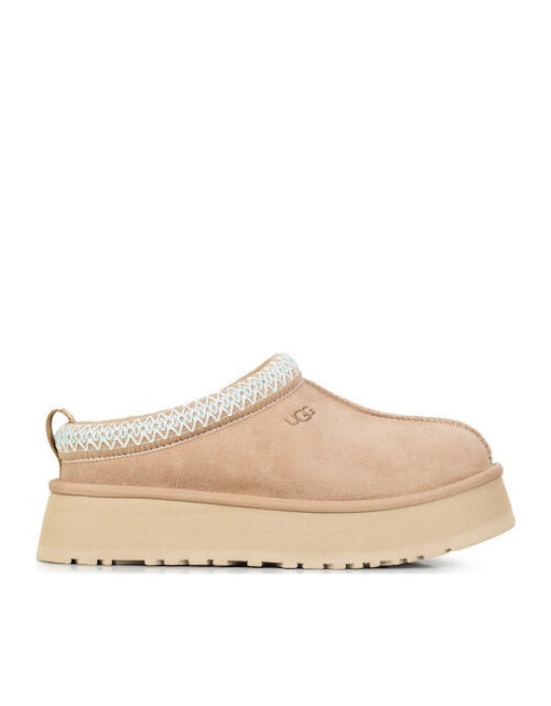 Ugg Australia Tazz II Closed Leather Women's Slippers Beige